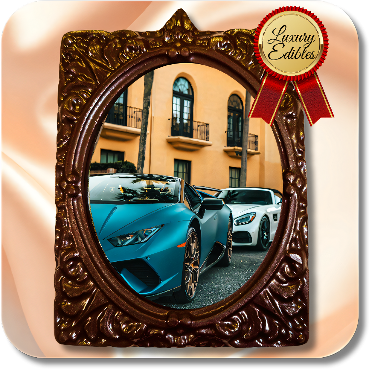 4K Chocolate Image Bars – Exotic Cars Collection - Dessert Print