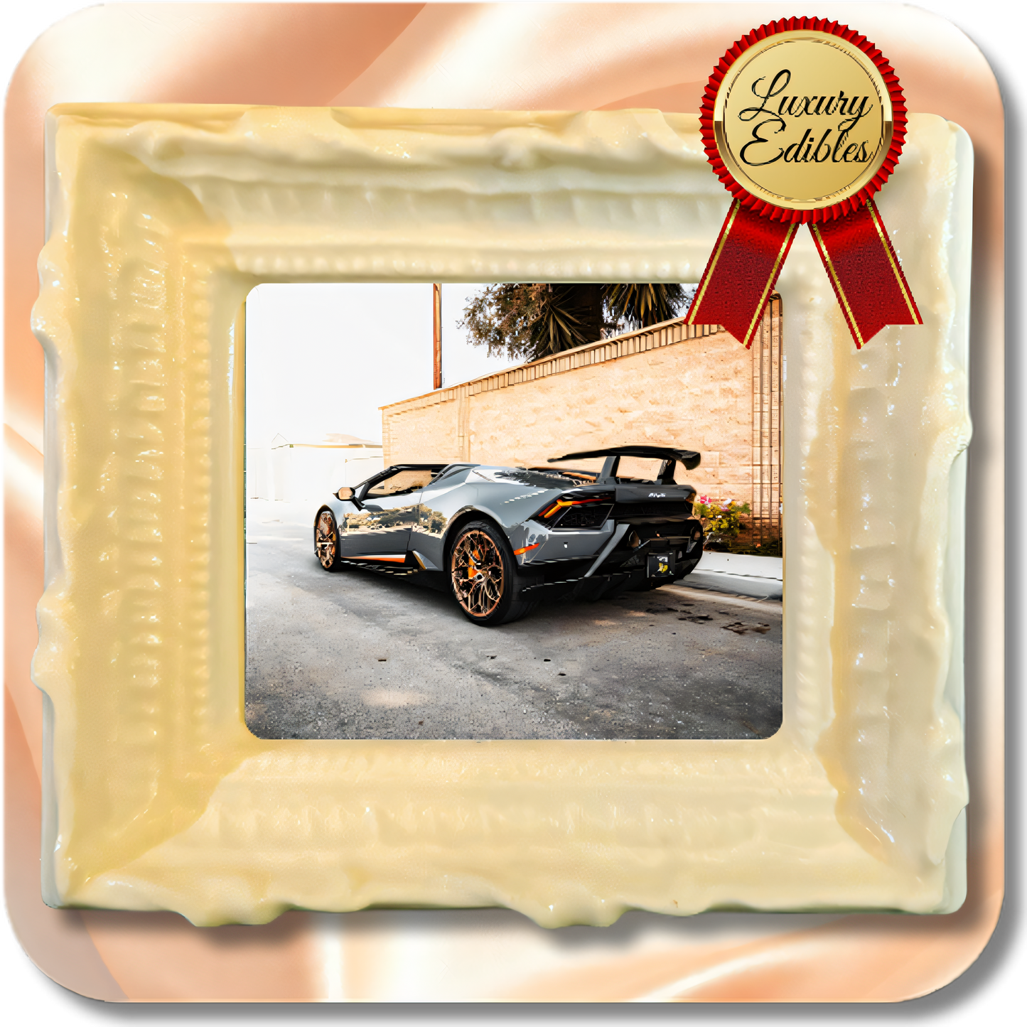 4K Chocolate Image Bars – Exotic Cars Collection - Dessert Print