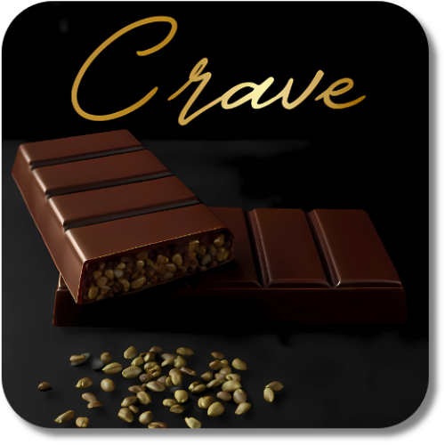 Dessert Print Premium Chocolate Hemp Bars - Guilt-Free Indulgence - Dessert Print