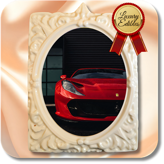4K Chocolate Image Bars – Exotic Cars Collection - Dessert Print 12 Pieces - 10% off / Oval / Dark Chocolate 4K Chocolate Image Bars – Exotic Cars Collection