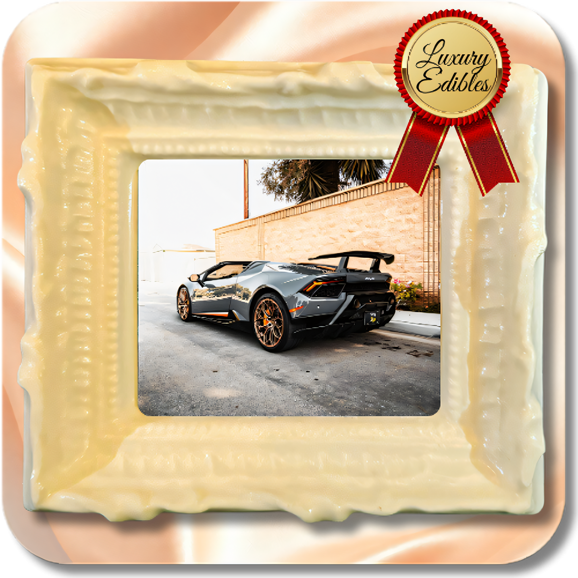 4K Chocolate Image Bars – Exotic Cars Collection - Dessert Print