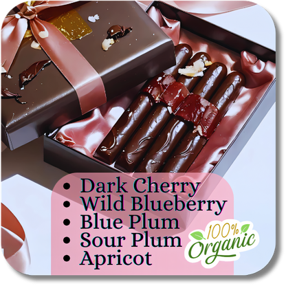 Dessert Print Organic Chocolate Bars with Hemp Seeds - Dessert Print